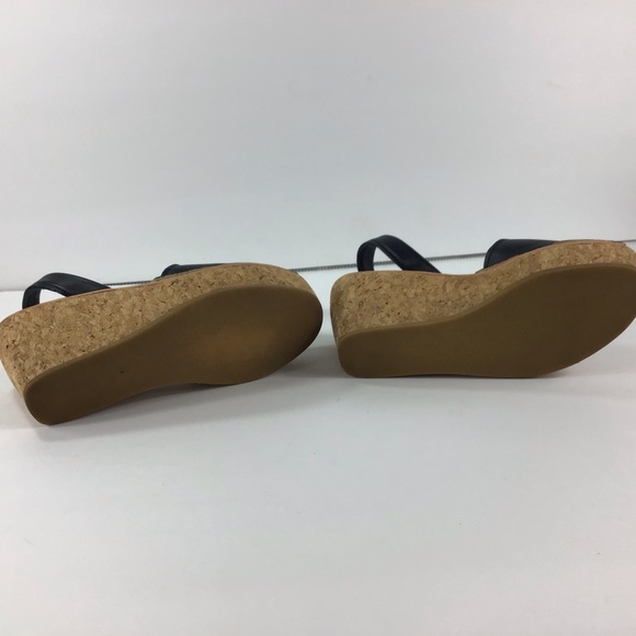 The Spanish Sandal cork leather wedges- AVARCAS - Picture 11 of 14